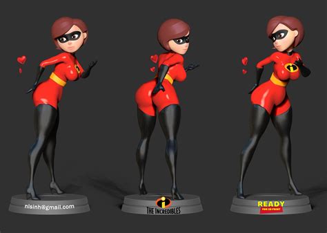 [Zonkyster] [AniAniBoy] Mrs incredible self anal service. . The incredibles nude